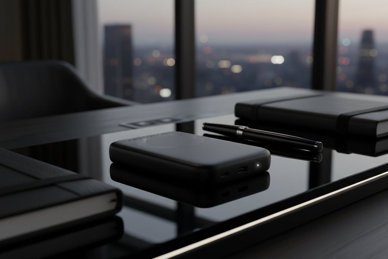 Aerovolt MagMirror™ — Stealth Black