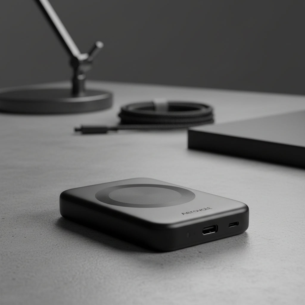 Aerovolt MagMirror™ — Stealth Black